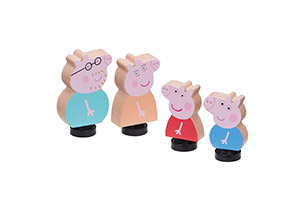 Peppa Pig Wooden Family Figures